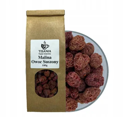 Malina owoc suszony Napar owocowy