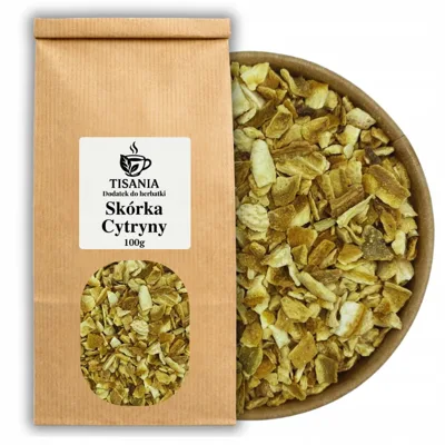 Skórka cytryny suszona do naparu herbata owocowa