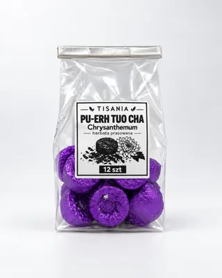 Pu-Erh Chrysanthemum Tuo Cha – herbata czerwona prasowana