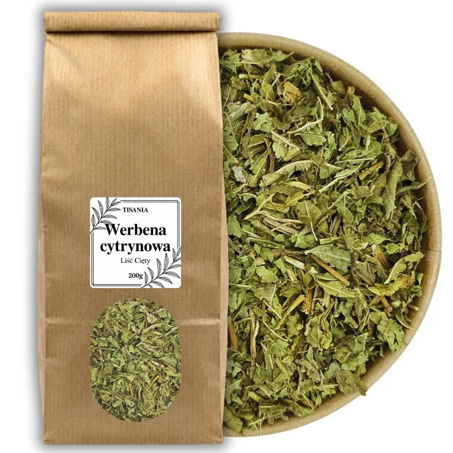 Werbena cytrynowa liść cięty aromatyczny napar ziołowy 200g TISANIA