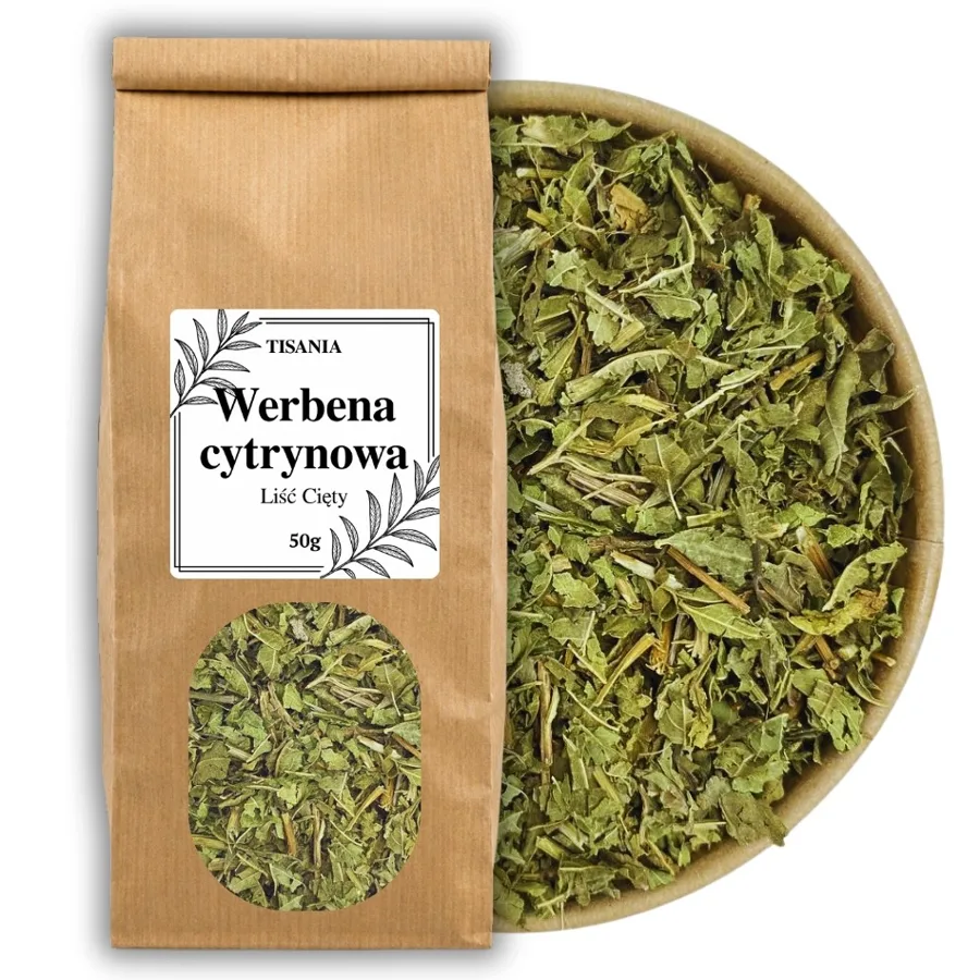 Werbena cytrynowa liść cięty aromatyczny napar ziołowy 50g TISANIA